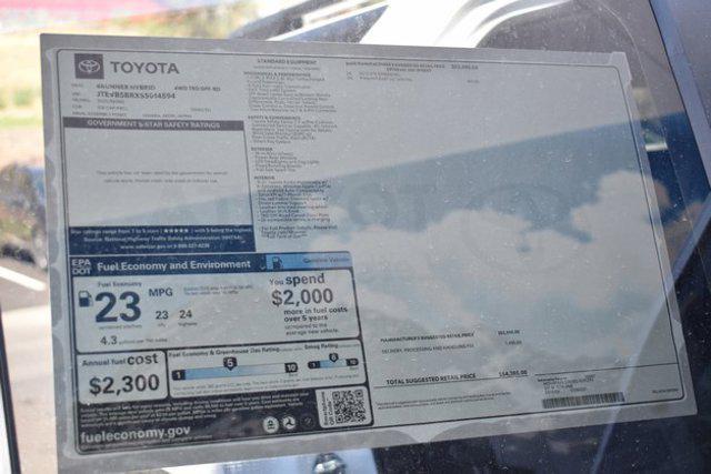 new 2025 Toyota 4Runner car, priced at $51,331