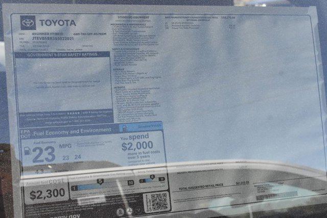 new 2025 Toyota 4Runner car, priced at $60,021