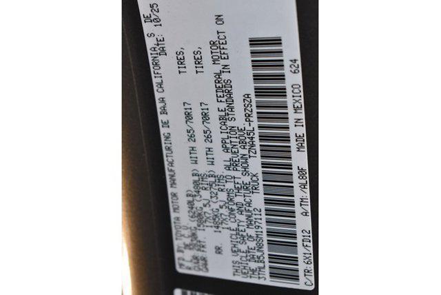 new 2025 Toyota Tacoma car, priced at $43,221