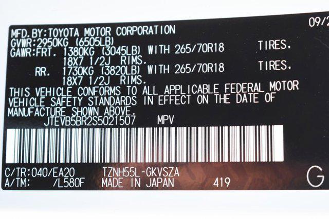 new 2025 Toyota 4Runner car, priced at $60,021