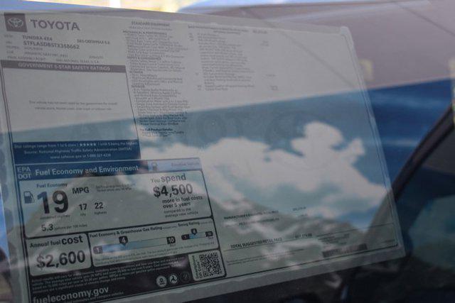 new 2026 Toyota Tundra car, priced at $54,751