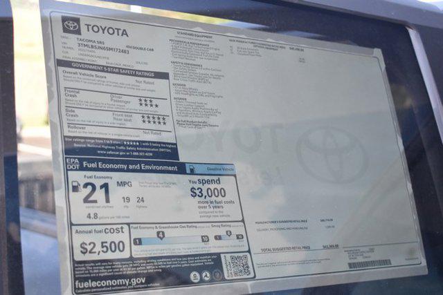 new 2025 Toyota Tacoma car, priced at $40,261