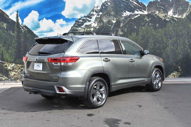used 2019 Toyota Highlander Hybrid car, priced at $25,499