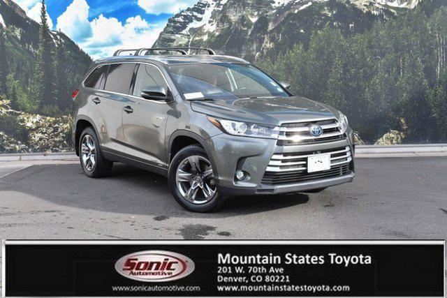 used 2019 Toyota Highlander Hybrid car, priced at $25,499