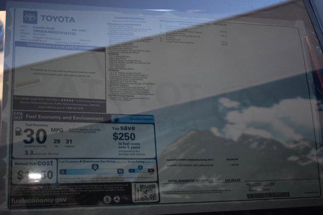 new 2026 Toyota Corolla Cross car, priced at $34,161