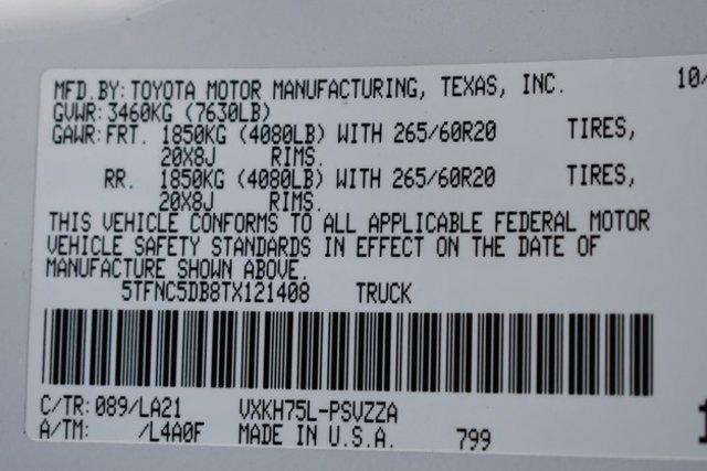 new 2026 Toyota Tundra Hybrid car, priced at $72,561