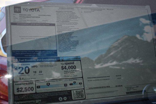 new 2026 Toyota Sequoia car, priced at $87,001