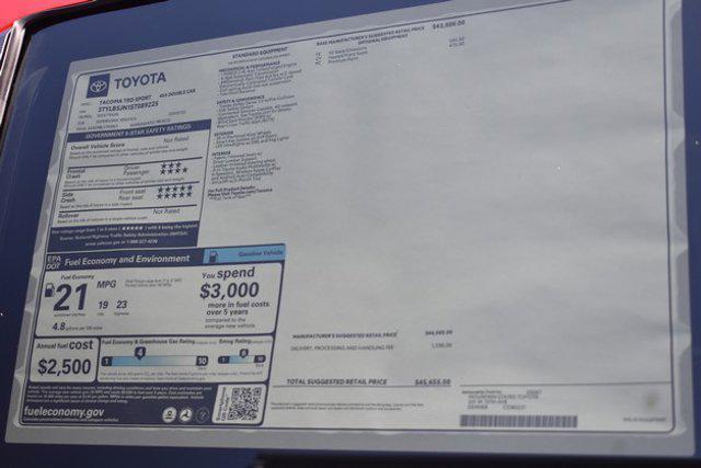 new 2025 Toyota Tacoma car, priced at $43,351