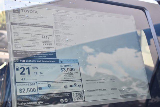 new 2025 Toyota Tacoma car, priced at $40,261