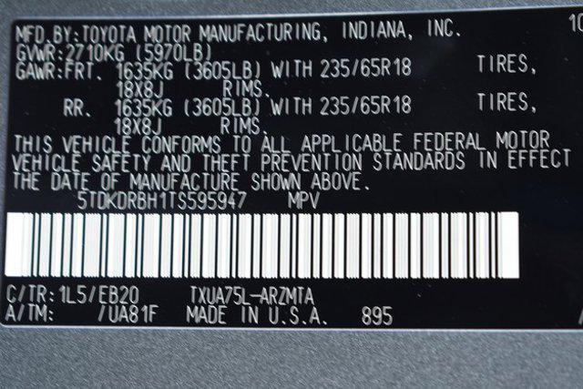 new 2026 Toyota Highlander car, priced at $48,361