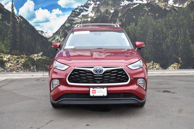 used 2023 Toyota Highlander Hybrid car, priced at $39,499
