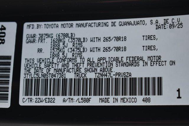 new 2025 Toyota Tacoma car, priced at $65,721