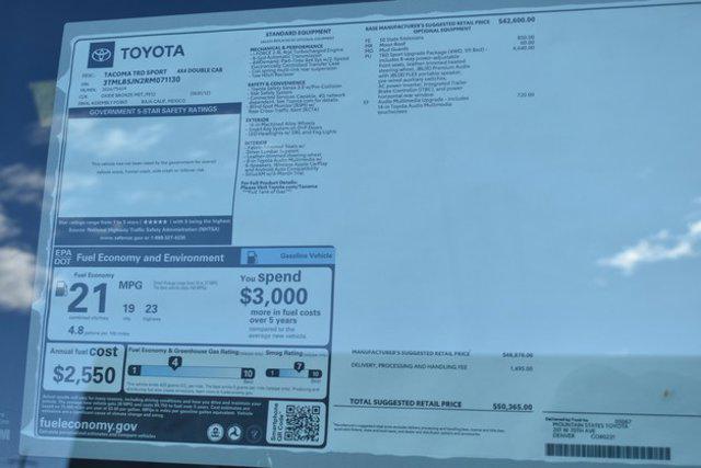 new 2024 Toyota Tacoma car, priced at $47,431