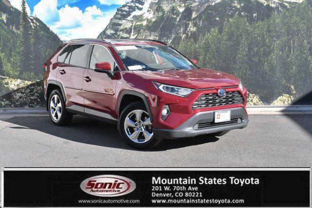 used 2021 Toyota RAV4 Hybrid car, priced at $29,999