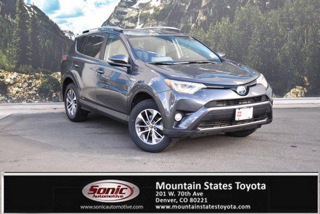 used 2018 Toyota RAV4 Hybrid car, priced at $23,999