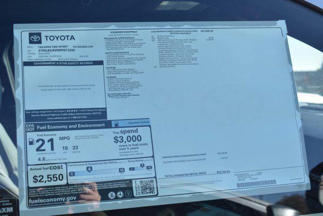 new 2024 Toyota Tacoma car, priced at $50,711