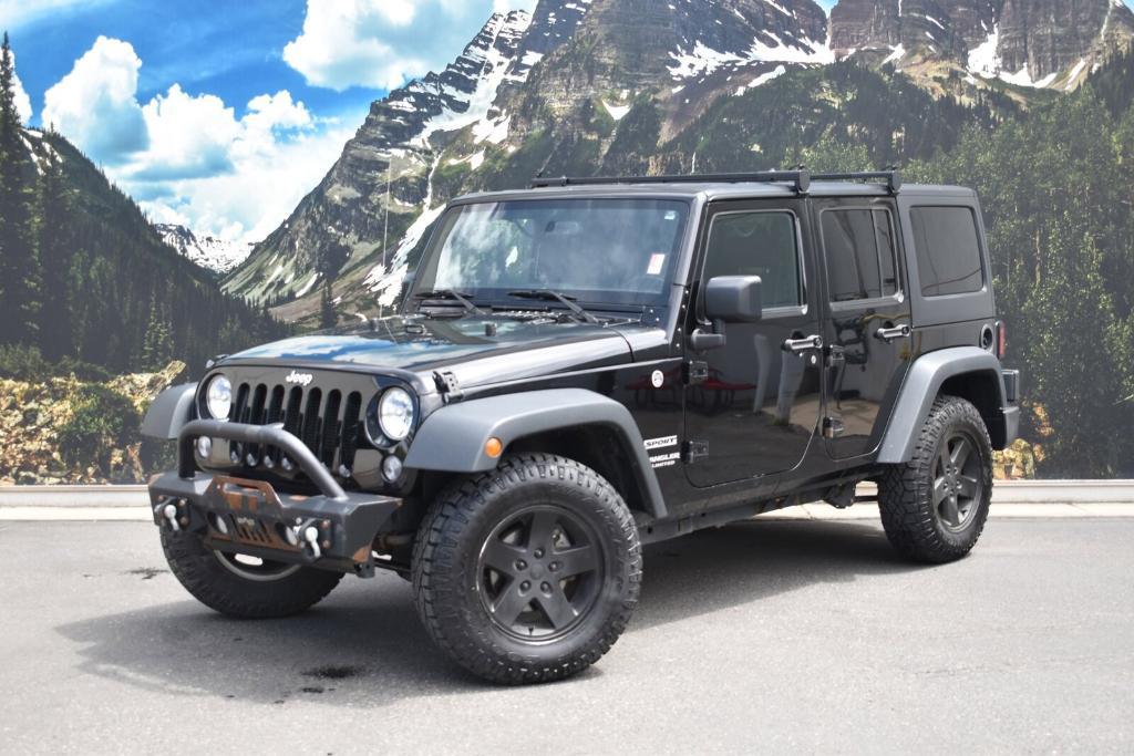 used 2016 Jeep Wrangler Unlimited car, priced at $19,499