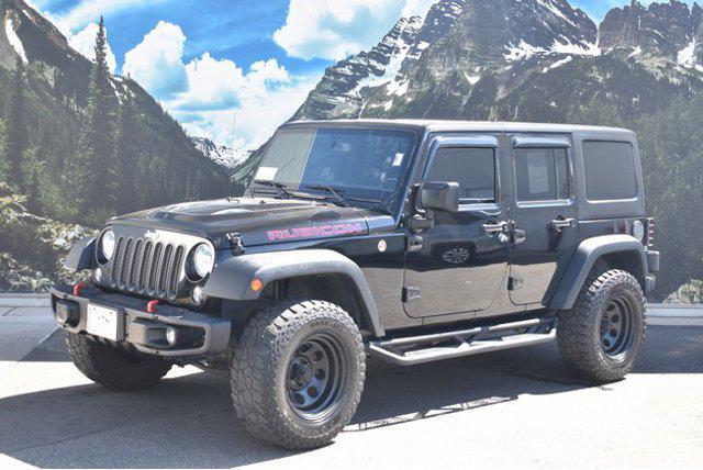 used 2016 Jeep Wrangler Unlimited car, priced at $14,496