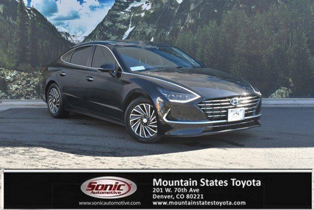 used 2023 Hyundai Sonata Hybrid car, priced at $22,298