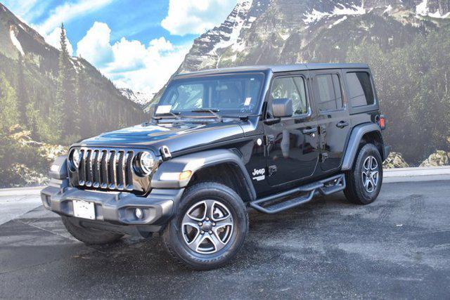 used 2020 Jeep Wrangler Unlimited car, priced at $29,999