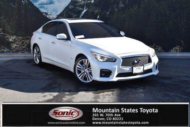 used 2015 INFINITI Q50 car, priced at $14,498