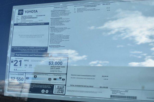 new 2024 Toyota Tacoma car, priced at $51,351