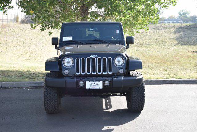 used 2017 Jeep Wrangler Unlimited car, priced at $19,996