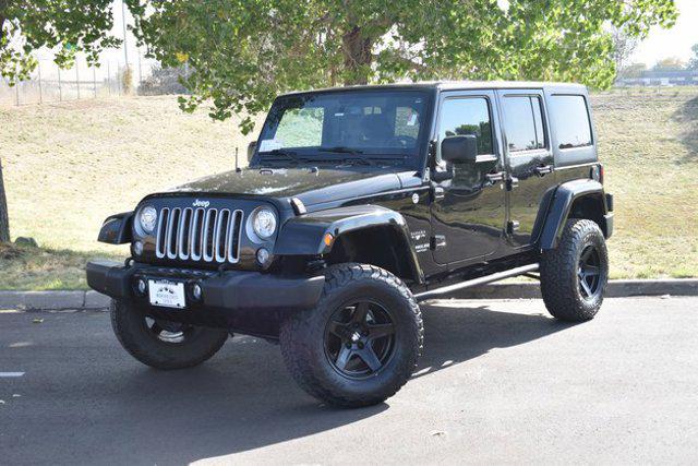 used 2017 Jeep Wrangler Unlimited car, priced at $19,996