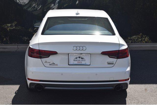 used 2017 Audi A4 car, priced at $19,999