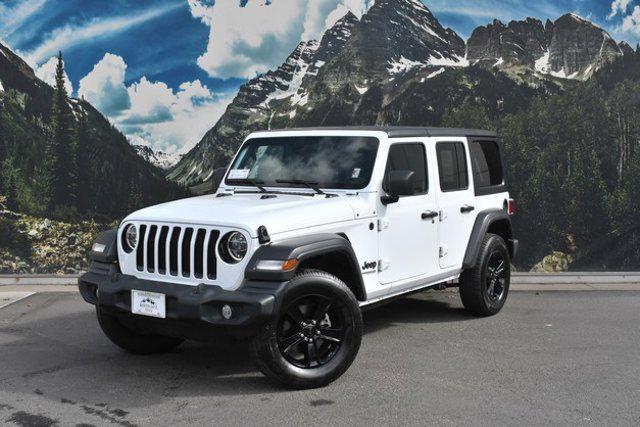 used 2021 Jeep Wrangler Unlimited car, priced at $25,998