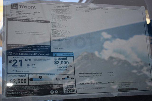 new 2025 Toyota 4Runner car, priced at $42,471