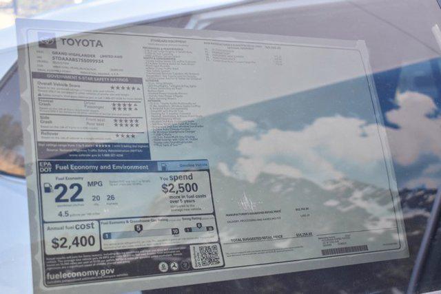 new 2025 Toyota Grand Highlander car, priced at $54,251