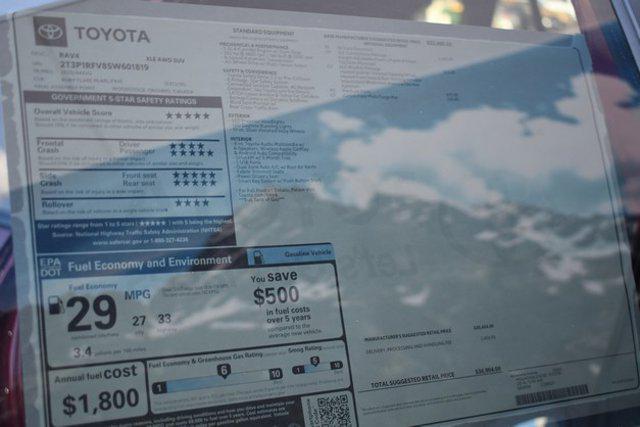 new 2025 Toyota RAV4 car, priced at $35,191