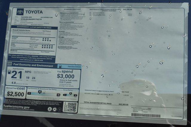 new 2025 Toyota Tacoma car, priced at $40,261