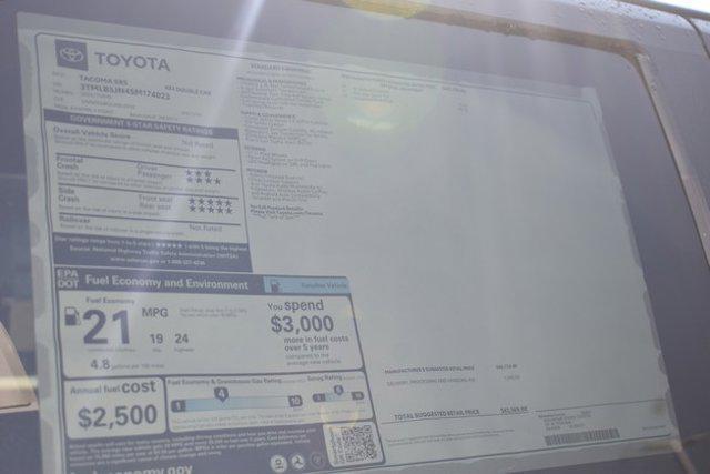 new 2025 Toyota Tacoma car, priced at $40,261