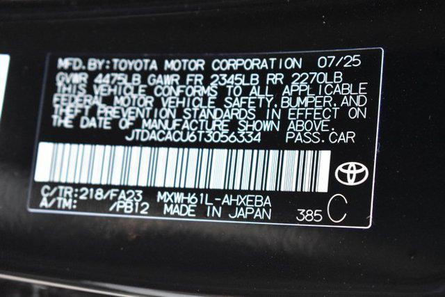 new 2026 Toyota Prius Plug-In Hybrid car, priced at $34,681