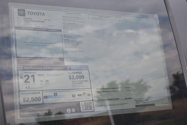 new 2025 Toyota 4Runner car, priced at $43,521