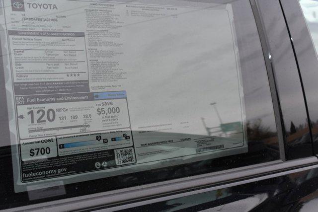 new 2026 Toyota bZ car, priced at $42,681