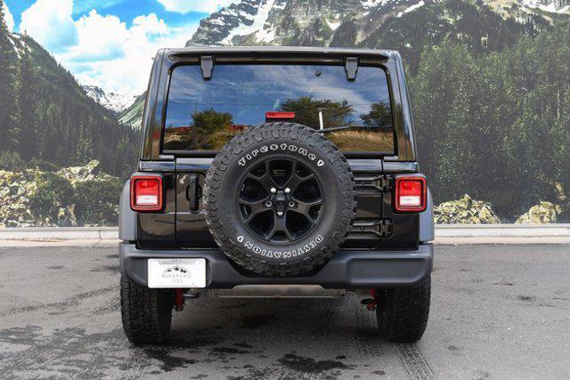 used 2021 Jeep Wrangler car, priced at $25,998