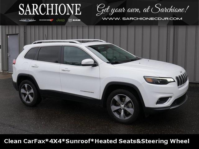 used 2019 Jeep Cherokee car, priced at $19,500