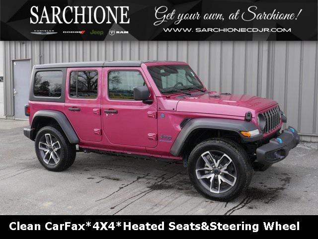 used 2024 Jeep Wrangler 4xe car, priced at $41,500