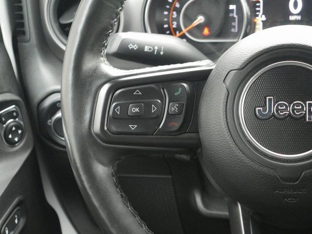 used 2021 Jeep Wrangler car, priced at $33,500