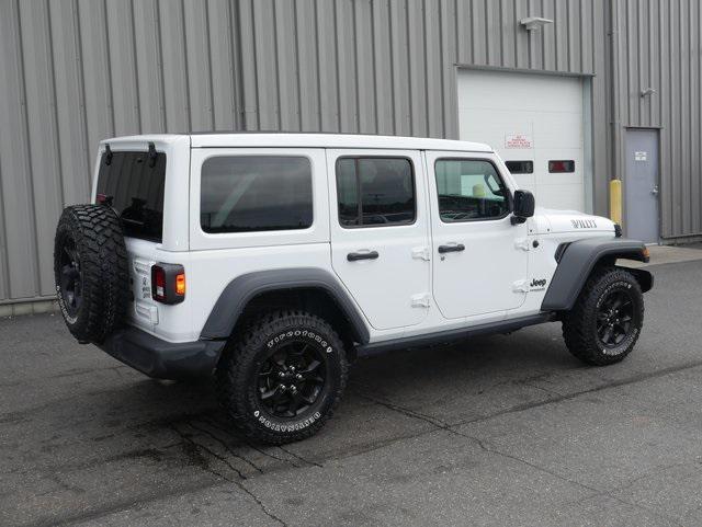 used 2021 Jeep Wrangler car, priced at $33,500