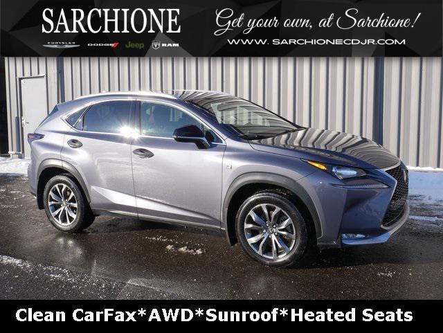 used 2016 Lexus NX 200t car, priced at $18,500