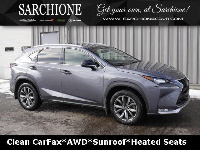 used 2016 Lexus NX 200t car, priced at $18,500