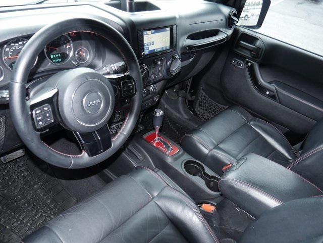 used 2012 Jeep Wrangler Unlimited car, priced at $14,000