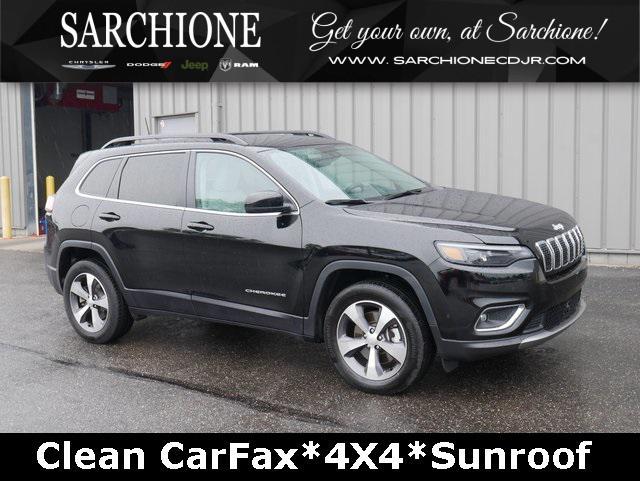 used 2022 Jeep Cherokee car, priced at $28,500