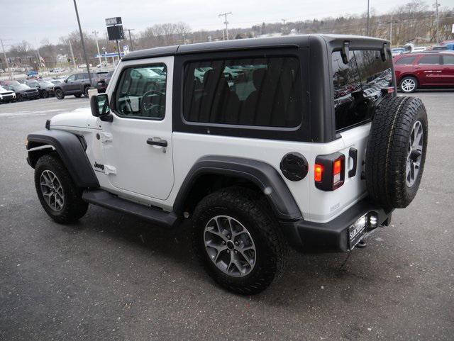 used 2024 Jeep Wrangler car, priced at $35,500