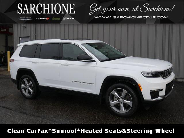 used 2021 Jeep Grand Cherokee L car, priced at $32,500