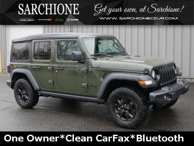 used 2023 Jeep Wrangler car, priced at $34,550